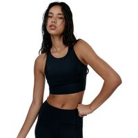 black limba sujetador deportivo top deportivo diardi para mujer