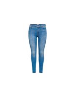 pantalon only onlana mid skinny dnm mujer medium blue denim