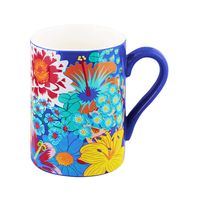 taza 30 cl  azul porcelana china  7 x 0 x 10 cm