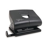 rapesco germ-savvy 820-p 2-hole hole punch 22 sheets black pf8700b1