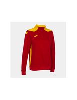 sudadera de futbol joma championship vi mujer rojo amarillo