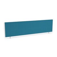 impulseevolve plus bench screen 1600 bespoke maringa teal white frame