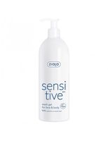 sensitive gel limpiador rostro y cuerpo para pieles sensibles