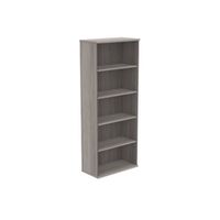 bookcase 4 shelf 1980 high alaskan grey oak