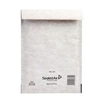 mail lite  bubble lined postal bag size d1 oyster white pack 100