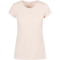 build your brand camiseta manga larga basic para mujer