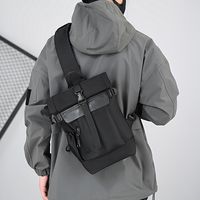 bolso de hombro de nylon para hombre resistente al agua ideal para viajes al aire libre y negocios casuales