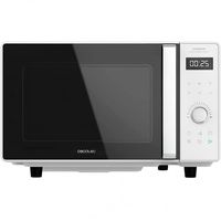 cecotec grandheat 2500 flatbed touch white microondas 25l 800w blanco