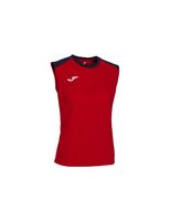 camiseta tirantes joma eco championship mujer rojo marino