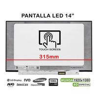 pantalla led tactil de 14 para portatil n140hcn-ea1 revc1 fhd 40pines 315mm