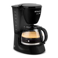 orbegozo cg 4060 n cafetera de goteo 12 tazas 800w negra