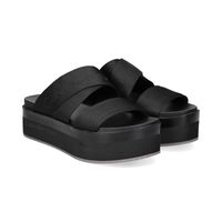 calvin klein sandalias con plataforma mujer - negro talla 37