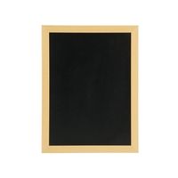 securit woody chalkboard with chalk marker and mounting kit teak