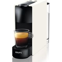 krups nespresso essenza mini cafetera de capsulas blanca