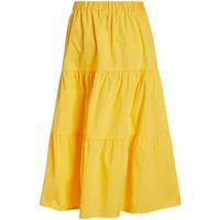 vila falda viria hw midi skirt para mujer