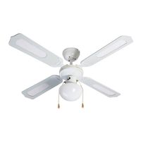 grupo fm vt-cassic-105b ventilador de techo con luz led 50w blanco