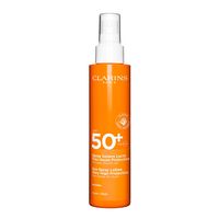 clarins protector solar cuerpo spray solar lacteo muy alta proteccion spf50