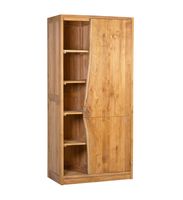 armario de madera beige alt 190 cm