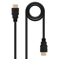 cable hdmi 13 nanocable 1m macho-macho negro