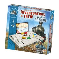 juego de mesa logiquest aventureros al tren edad recomendada 8 anos