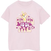 dessins animes camiseta manga larga proud to be me para mujer