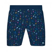 short bidi badu bevis azul oscuro mixto