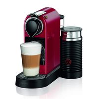 krups nespresso citizmilk cafetera de capsulas roja