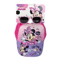 minnie set gorra y gafas de sol