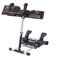 wheel stand pro deluxe v2 soporte para volante y pedales de vuelo y coches negro