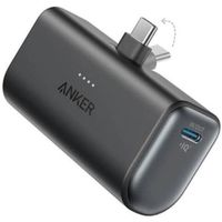 anker nano power bank 225w 5000mah con conector macho usb-c incluido negro