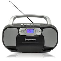 roadstar rcr-4635umpbk radio cd portatil usbauxcasete negro