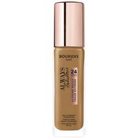 bourjois base de maquillaje always fabulous 24h foundation 520-caramel para mujer