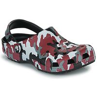 crocs zuecos classic camo clog k para nino