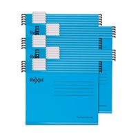 rexel classic suspension files foolscap blue 25 pack