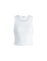 top jack and jones jxfallon str sl rib mujer bright white