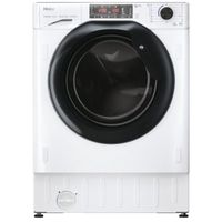 haier hwq90b416fwb-s lavadora carga frontal integrable 9kg a