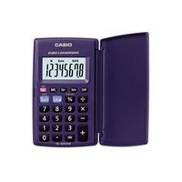 casio hl-820 8 digit pocket calculator with protective cover black