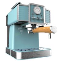 cafetera express - cecotec espresso 20 tradizionale light blue 20 bares