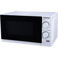 infiniton mw-1015 microondas con grill 20l 700w blanco