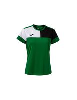 camiseta de futbol joma manga corta crew v verde negro blanco nin