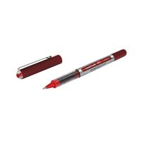 pilot v5 rollerball pen 03mm line red pack 12 - bxgpnv502