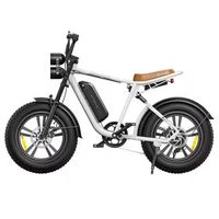 engwe m20 bicicleta electrica con autonomia de 60km 750w blanca