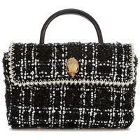 kurt geiger london bolso tweed handle kensington para mujer