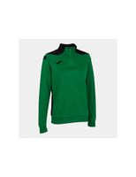 sudadera de futbol joma championship vi mujer verde negro