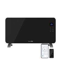 universal blue cala conta 5015b panel calefactor de cristal negro wifi 1500w