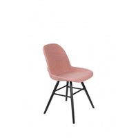 silla soft de tela rosa albert kuip