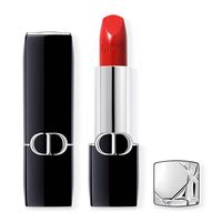 dior barras de labios rouge dior barra de labios - confort y larga duracion - tratamieno floral hidratante 743 rouge zinnia satinado