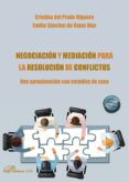 negociacion y mediacion para la resolucion de conflictos