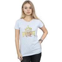 disney camiseta manga larga the descendants fairest gold para mujer