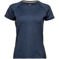 tee jays camiseta manga larga pc5232 para mujer